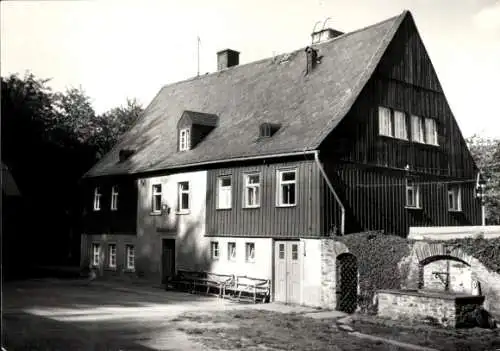 Ak Conradswiese Lauter Bernsbach Erzgebirge, Forst Klubheim, Forstwirtschaftsbetrieb Schwarzenberg