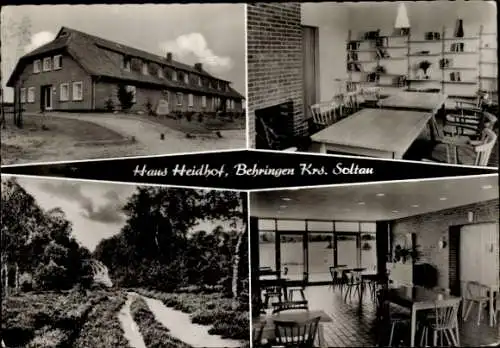 Ak Behringen Bispingen Kreis Soltau, Haus Heidhof, Familien Ferienheim