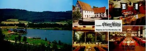 Klapp Ak Happurg in Mittelfranken, Gasthof Obere Mühle