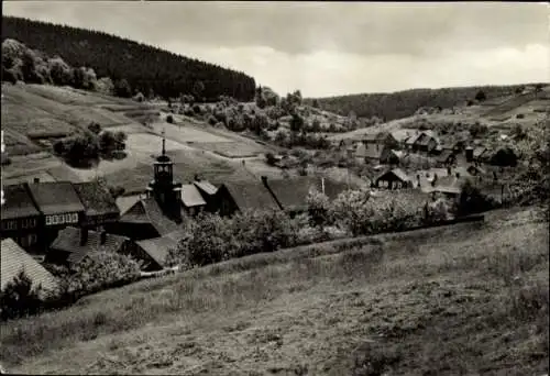 Ak Hirschbach in der Oberpfalz, Teilansicht