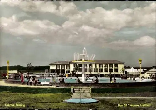 Ak Bad Füssing in Niederbayern, Thermalbad