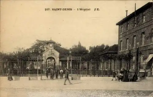 Ak Saint Denis Seine-Saint-Denis, Krankenhaus