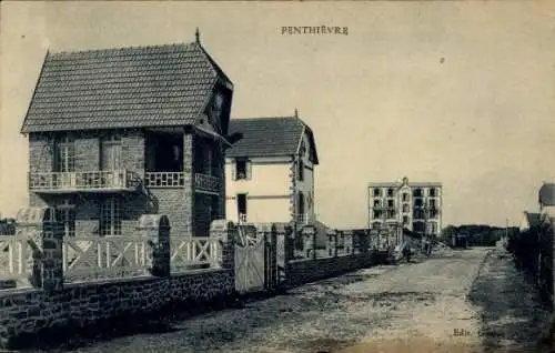 Ak Penthièvre Saint Pierre Quiberon Morbihan, Villenstraße
