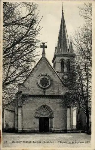 Ak Boissy Saint Leger Val de Marne, Kirche