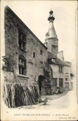 CPA Saint Pourcain sur Sioule Allier, Ancien Prieuré