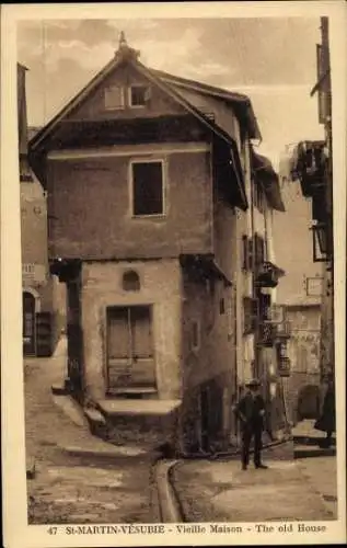 Ak Saint Martin Vésubie Alpes Maritimes, Vieille Maison