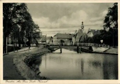Ak Emden in Ostfriesland, Am Ems Jade Kanal