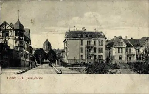 Ak Lahr in Baden Schwarzwald, Jammstraße