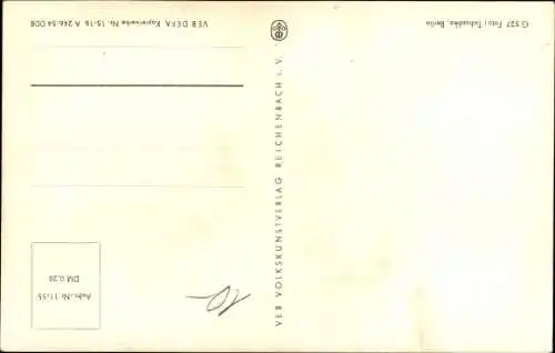 Ak Komponist und Dirigent Gert Natschinski, Portrait, Amiga, Autogramm