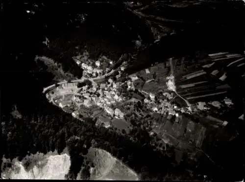 Foto Neuwerk Rübeland Oberharz am Brocken, Fliegeraufnahme