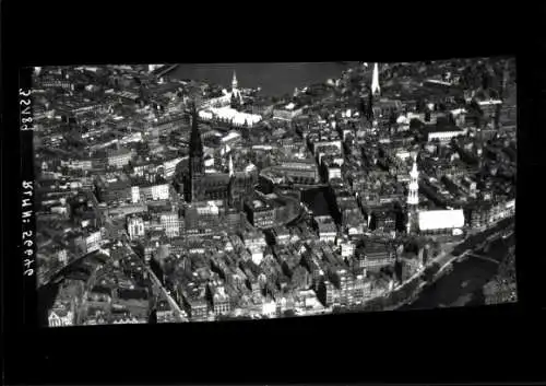 Foto Hamburg Mitte Altstadt, Fliegeraufnahme