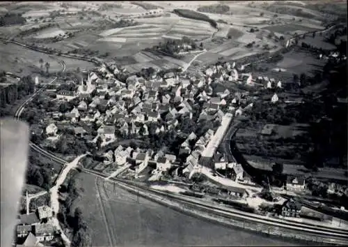 Foto Mörlenbach im Odenwald Hessen, Fliegeraufnahme