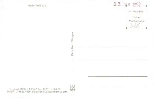 Ak Radolfzell am Bodensee, Luftaufnahme, Stadtansicht, Bodensee, Boote, Kirche, Landschaft