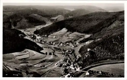 Ak Hammereisenbach Bregenbach Vöhrenbach im Schwarzwald Baden, Fliegeraufnahme