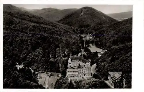 Ak Bad Bergzabern an der Weinstraße Pfalz, Fliegeraufnahme
