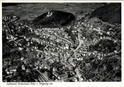 Ak Biedenkopf an der Lahn, Fliegeraufnahme