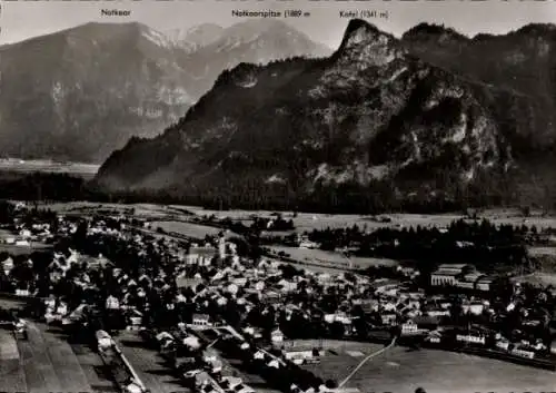 Ak Oberammergau in Oberbayern, Berglandschaft, Notkaar, Notkaarspitze, Kofel,  fotografisch