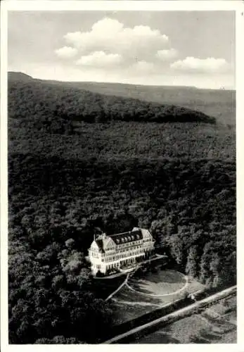 Ak Wiesbaden in Hessen, Landschaftsaufnahme, Taunusheim, Wald, s Gebäude