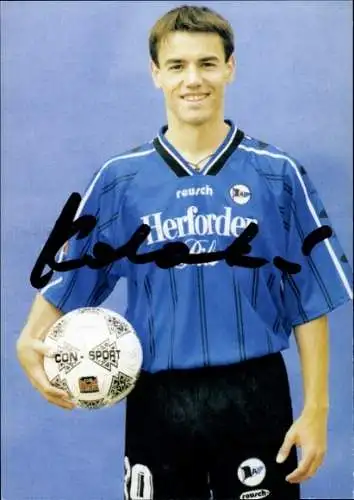 Autogrammkarte Fußballer Milos Kolakovic, DSC Arminia Bielefeld, Autogramm