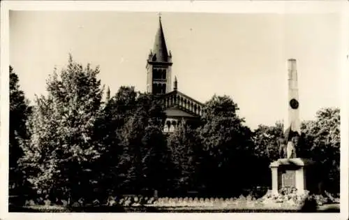 Ak Potsdam, Katholische Kirche, Sowjetisches Ehrenmal