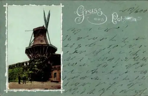 Ak Potsdam, Historische Mühle