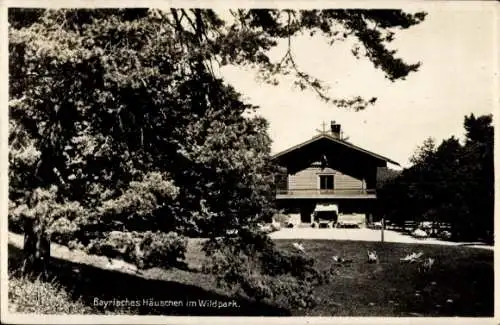 Ak Potsdam, Bayrisches Häuschen im Wildpark
