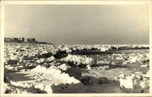 Foto Ak Nordseebad Wangerooge in Ostfriesland, Winter, Februar 1922