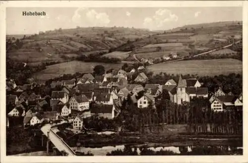 Ak Hohebach Dörzbach an der Jagst Württemberg, Gesamtansicht