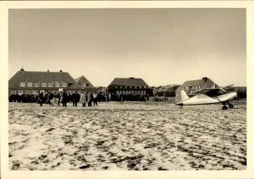Foto Ak Nordseebad Wangeroog Wangerooge in Ostfriesland, Flugplatz