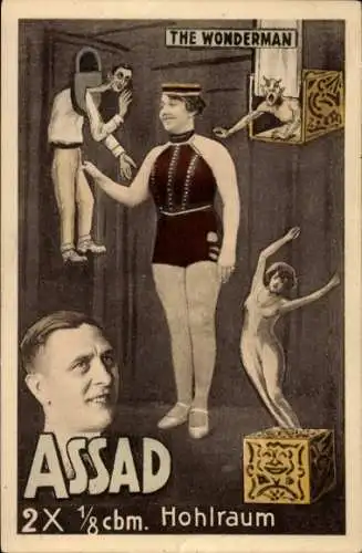Ak The Wonderman, Assad, Zirkus