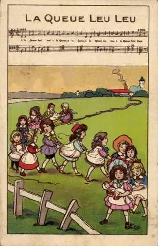 Lied Ak La Queuleuleu, Kinder
