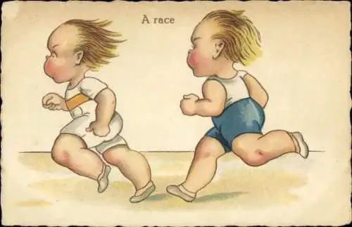 Ak Leichtathletik, Kinder beim Laufen, Sport