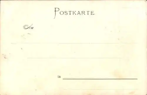 Ak Compodunia, Wanderer-Rucksack, Berge, Edelweiß