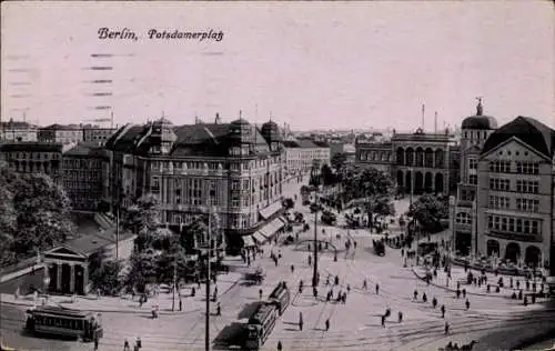 Ak Berlin Mitte, Potsdamerplatz