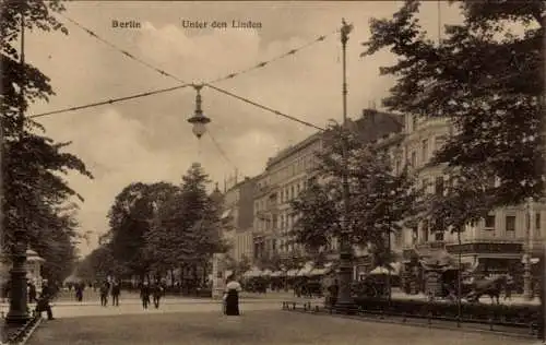 Ak Berlin Mitte, Unter den Linden