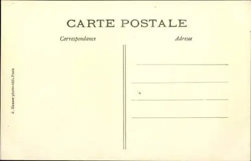 Ak Der Paulhan-Doppeldecker im vollen Flug