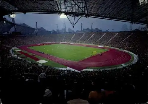 Ak München, Olympiastadion, Innenansicht, Zuschauer
