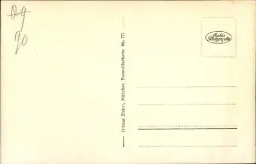 Ak Bad Tölz in Oberbayern, Marktstraße, Denkmal, Geschäfte