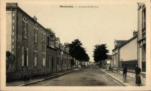Ak Montargis Loiret, Avenue Guillardin
