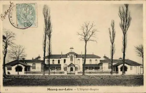 Ak Meung sur Loire Loiret, l'Hopital-Hospice