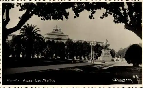 Ak Buenos Aires Argentinien, Plaza General San Martín