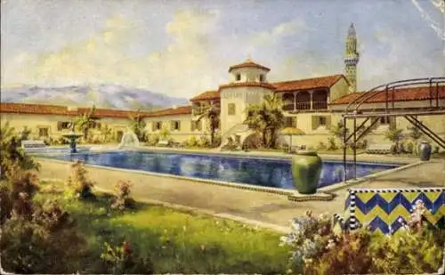 Ak Tijuana Mexiko, Spa Plunge, Hotel Agua Caliente