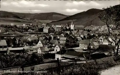 Ak Feudingen Bad Laasphe in Westfalen, Panorama