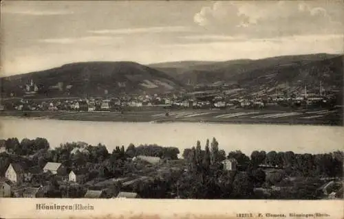 Ak Bad Hönningen am Rhein, Panorama