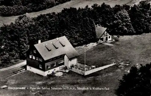 Ak Schopfloch Lenningen in Württemberg, Harpprecht, Haus der Sektion Schwaben, D.A.V., ländliche 
