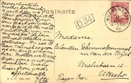 Ak München,  Allerheiligen-Hofkirche