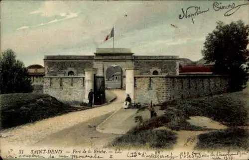 Ak Saint Denis Seine-Saint-Denis, Fort de la Briche