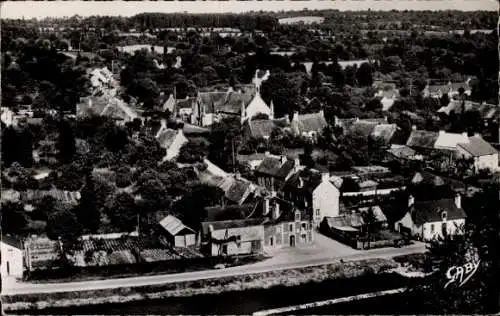 Ak Saint Nicolas des Eaux Pluméliau Morbihan, Gesamtansicht