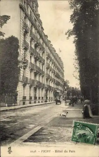 Ak Vichy Allier, Hôtel du Parc