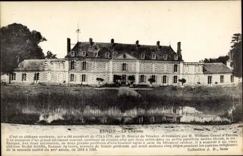 Ak Esnon Yonne, Le Château